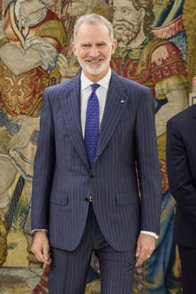 June 1, 2026, Madrid, Madrid, Spain: KING FELIPE VI of Spain receives PRINCE ALBERT II of Monaco Madrid Spain  - ZUMAc260 20260601_zep_c260_013 Copyright: xMikexChicorrox