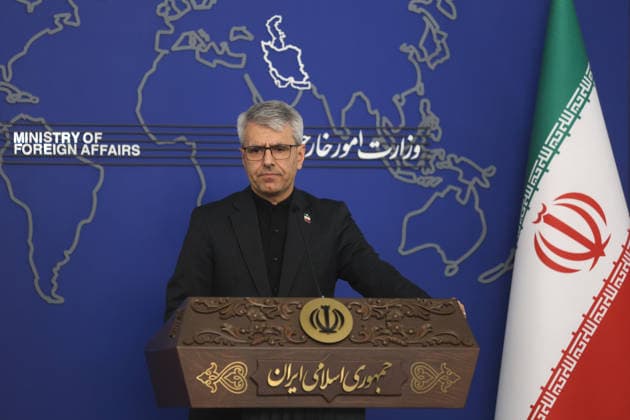 Weekly press conference by Foreign Ministry Spokesperson Esmaeil Baghaei in Tehran, Iran - 01 Jun 2026 Esmail Baghaei Hamaneh, spokesperson of Foreign Ministry seen during his weekly press conference. Tehran Iran Copyright: xFoadxAshtarix xSOPAxImagesx FAshtari-2546