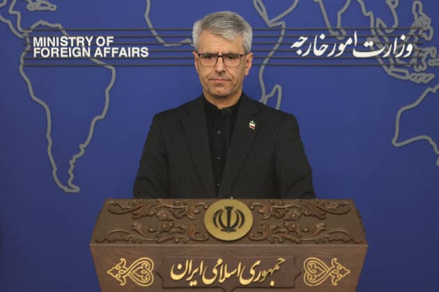 Weekly press conference by Foreign Ministry Spokesperson Esmaeil Baghaei in Tehran, Iran - 01 Jun 2026 Esmail Baghaei Hamaneh, spokesperson of Foreign Ministry seen during his weekly press conference. Tehran Iran Copyright: xFoadxAshtarix xSOPAxImagesx FAshtari-2586
