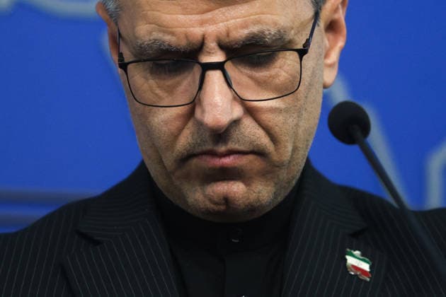 Weekly press conference by Foreign Ministry Spokesperson Esmaeil Baghaei in Tehran, Iran - 01 Jun 2026 Esmail Baghaei Hamaneh, spokesperson of Foreign Ministry seen during his weekly press conference. Tehran Iran Copyright: xFoadxAshtarix xSOPAxImagesx FAshtari-2716