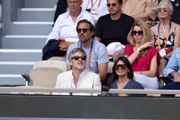 2026 French Open - Celebrities In Stand Day 9 NB Chris Pine and girlfriend Keana Sky Wenger in stand day 9 during the 2026 French Open at Roland Garros on June 01, 2026 in Paris, France. Photo by Nasser Berzane ABACAPRESS.COM  Copyright: xBerzanexNasser ABACAx
