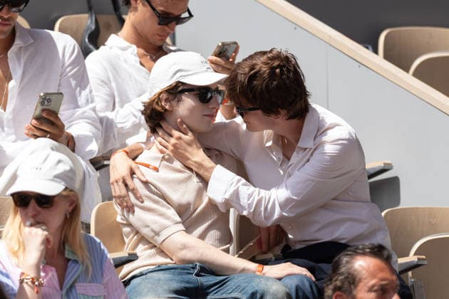 2026 French Open - Celebrities In Stand Day 9 NB Pierre de Maere and his Boyfriend in stand day 9 during the 2026 French Open at Roland Garros on June 01, 2026 in Paris, France. Photo by Nasser Berzane ABACAPRESS.COM  Copyright: xBerzanexNasser ABACAx