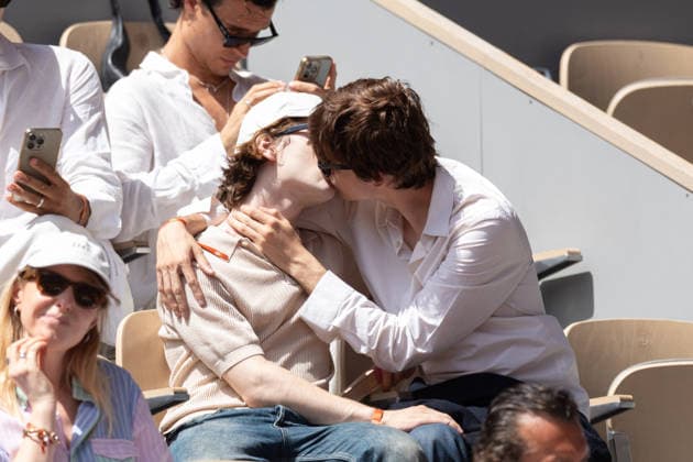2026 French Open - Celebrities In Stand Day 9 NB Pierre de Maere and his Boyfriend in stand day 9 during the 2026 French Open at Roland Garros on June 01, 2026 in Paris, France. Photo by Nasser Berzane ABACAPRESS.COM  Copyright: xBerzanexNasser ABACAx