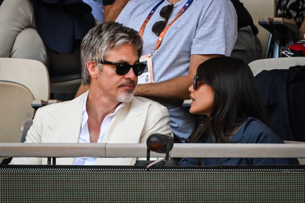 June 1, 2026, Paris, France, France: Chris Pine and Keana Sky Wenger during the Roland-Garros 2026, French Open 2026, Grand Slam tennis tournament at Roland-Garros Stadium on June 01, 2026 in Paris, France. Paris France - ZUMAm308 20260601_zsp_m308_033 Copyright: xMatthieuxMirvillex