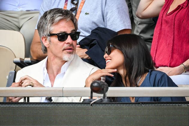 June 1, 2026, Paris, France, France: Chris Pine and Keana Sky Wenger during the Roland-Garros 2026, French Open 2026, Grand Slam tennis tournament at Roland-Garros Stadium on June 01, 2026 in Paris, France. Paris France - ZUMAm308 20260601_zsp_m308_040 Copyright: xMatthieuxMirvillex