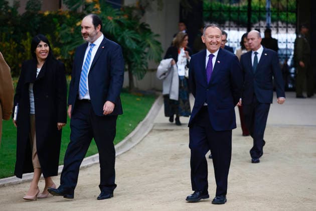 Vina del Mar June 1, 2026 The official photograph of the President of the Republic together with the Ministerial Cabinet is taken at the Presidential Palace of Cerro Castillo in Vina del Mar Dragomir Yankovic Aton Chile, Vina del Mar Chile Aton 1161242  Copyright: DRAGOMIRxYANKOVIC ATONxCHILE