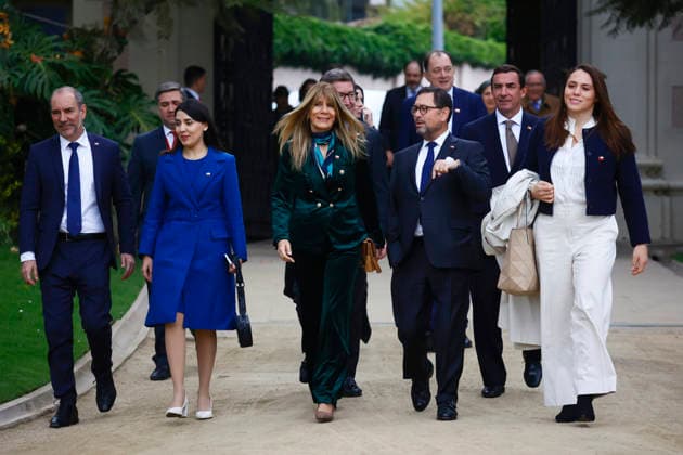 Vina del Mar June 1, 2026 The official photograph of the President of the Republic and the Ministerial Cabinet is taken at the Presidential Palace of Cerro Castillo in the municipality of Vina del Mar Dragomir Yankovic Aton Chile, Vina del Mar Chile Aton 1161245  Copyright: DRAGOMIRxYANKOVIC ATONxCHILE