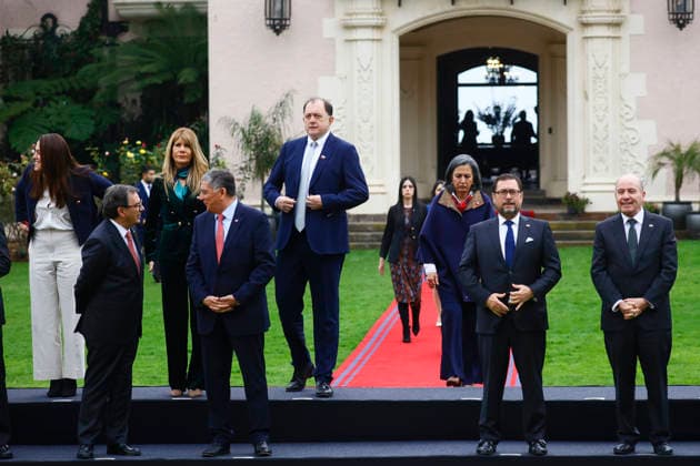 Vina del Mar June 1, 2026 The official photograph of the President of the Republic and the Ministerial Cabinet is taken at the Presidential Palace of Cerro Castillo in the municipality of Vina del Mar Dragomir Yankovic Aton Chile, Vina del Mar Chile Aton 1161247  Copyright: DRAGOMIRxYANKOVIC ATONxCHILE