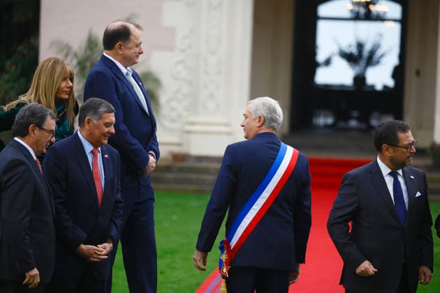 Vina del Mar June 1, 2026 The official photograph of the President of the Republic, Jose Antonio Kast with the Cabinet, is taken at the Presidential Palace of Cerro Castillo in the municipality of Vina del Mar Dragomir Yankovic Aton Chile, Vina del Mar Chile Aton 1161266  Copyright: DRAGOMIRxYANKOVIC ATONxCHILE