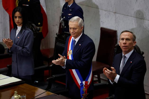 Valparaiso, June 1, 2026 The President of the Republic Jose Antonio Kast gives the first public account of his term in the hall of honor of the National Congress Raul Zamora Aton Chile, Valparaiso Chile Aton 1161305  Copyright: RAULxZAMORA ATONxCHILE