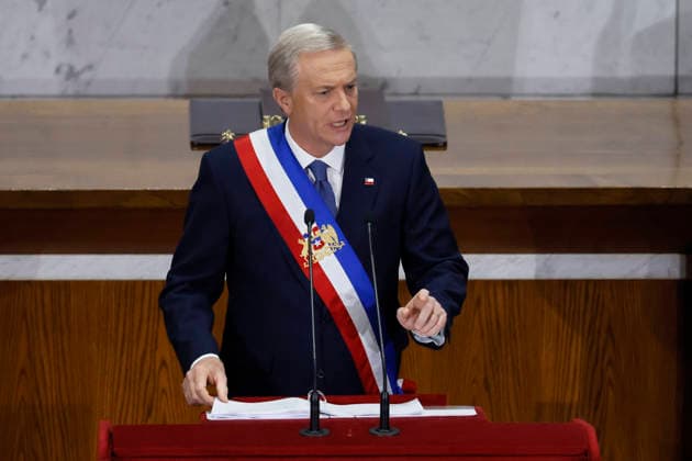 Valparaiso, June 1, 2026 The President of the Republic Jose Antonio Kast gives the first public account of his term in the Hall of Honor of the National Congress Sebastian Cisternas Aton Chile, Valparaiso Chile Aton 1161315  Copyright: SEBASTIANxCISTERNAS ATONxCHILE