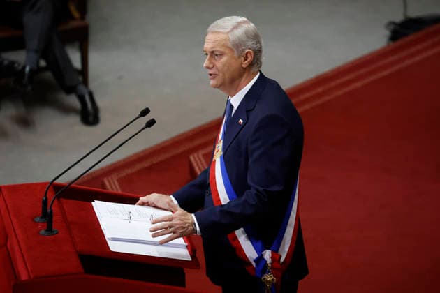 Valparaiso, June 1, 2026 The President of the Republic Jose Antonio Kast gives the first public account of his term in the hall of honor of the National Congress Raul Zamora Aton Chile, Valparaiso Chile Aton 1161319  Copyright: RAULxZAMORA ATONxCHILE