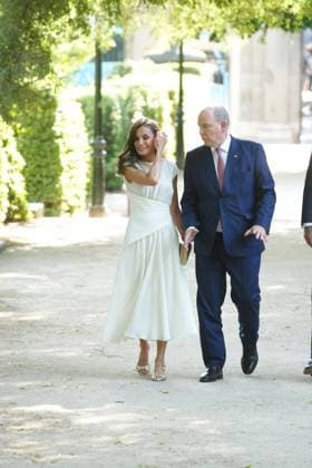 Spanish Queen Letizia, Monaco Prince Alberto II, Spanish King Felipe VI and Monaco Princess Charlene attending 150 anniversary of Primera misión diplomática entre Espana y Monaco in Madrid on Monday, 1 June 2026. Cordon Press 