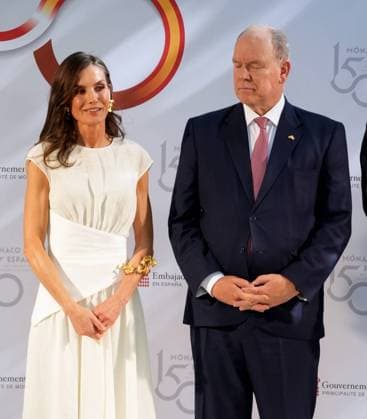 Spanish Queen Letizia, Monaco Prince Alberto II, Spanish King Felipe VI and Monaco Princess Charlene attending 150 anniversary of Primera misión diplomática entre Espana y Monaco in Madrid on Monday, 1 June 2026. Cordon Press 