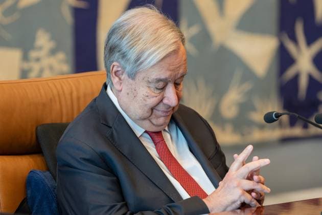 June 1, 2026, New York, New York, USA: Secretary-General Antonio Guterres meeting with Oana-Silvia Toiu, Minister for Foreign Affairs of Romania at UN Headquarters in New York, NY on June 1, 2026. New York USA - ZUMAr339 20260601_znp_r339_005 Copyright: xLevxRadinx