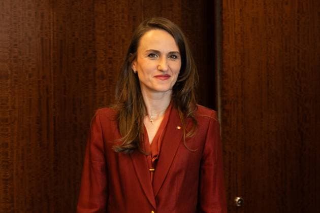 June 1, 2026, New York, New York, USA: Secretary-General Antonio Guterres meeting with Oana-Silvia Toiu, Minister for Foreign Affairs of Romania at UN Headquarters in New York, NY on June 1, 2026. New York USA - ZUMAr339 20260601_znp_r339_008 Copyright: xLevxRadinx