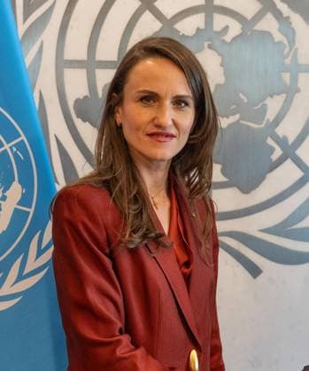June 1, 2026, New York, New York, USA: Secretary-General Antonio Guterres meeting with Oana-Silvia Toiu, Minister for Foreign Affairs of Romania at UN Headquarters in New York, NY on June 1, 2026. New York USA - ZUMAr339 20260601_znp_r339_010 Copyright: xLevxRadinx