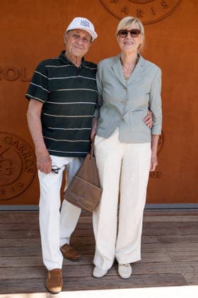 Chantal Ladesou and her husband Michel Ansault in the village during the French Open Tennis Championships at Roland Garros 2026 Paris, on June 1st, 2026 Jacovides Moreau Bestimage Celebrities in the village during the French Open Tennis Championships at Roland Garros 2026 Paris, on June 1st, 2026 Paris France  Copyright: xJACOVIDES-MOREAUx xBESTIMAGExJACOVIDES-MOREAUx xBESTIMAGEx