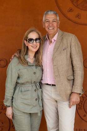 Abdelatif Benazzi and his wife in the village during the French Open Tennis Championships at Roland Garros 2026 Paris, on June 1st, 2026 Jacovides Moreau Bestimage Celebrities in the village during the French Open Tennis Championships at Roland Garros 2026 Paris, on June 1st, 2026 Paris France  Copyright: xJACOVIDES-MOREAUx xBESTIMAGExJACOVIDES-MOREAUx xBESTIMAGEx