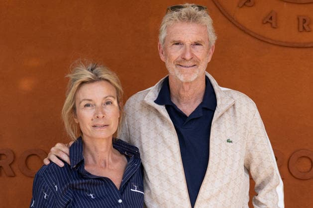 Denis Brogniart and his wife Hortense Brogniart in the village during the French Open Tennis Championships at Roland Garros 2026 Paris, on June 1st, 2026 Jacovides Moreau Bestimage Celebrities in the village during the French Open Tennis Championships at Roland Garros 2026 Paris, on June 1st, 2026 Paris France  Copyright: xJACOVIDES-MOREAUx xBESTIMAGExJACOVIDES-MOREAUx xBESTIMAGEx