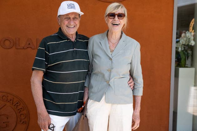 Chantal Ladesou and her husband Michel Ansault in the village during the French Open Tennis Championships at Roland Garros 2026 Paris, on June 1st, 2026 Jacovides Moreau Bestimage Celebrities in the village during the French Open Tennis Championships at Roland Garros 2026 Paris, on June 1st, 2026 Paris France  Copyright: xJACOVIDES-MOREAUx xBESTIMAGExJACOVIDES-MOREAUx xBESTIMAGEx