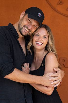 Eric Antoine and his wife Gennifer Demey in the village during the French Open Tennis Championships at Roland Garros 2026 Paris, on June 1st, 2026 Jacovides Moreau Bestimage Celebrities in the village during the French Open Tennis Championships at Roland Garros 2026 Paris, on June 1st, 2026 Paris France  Copyright: xJACOVIDES-MOREAUx xBESTIMAGExJACOVIDES-MOREAUx xBESTIMAGEx