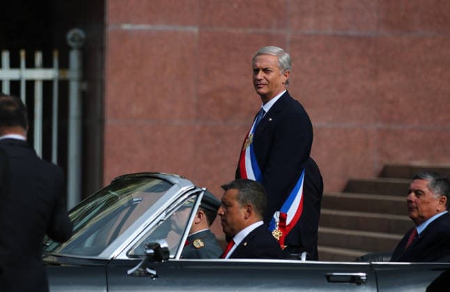 Valparaiso, June 1, 2026 The President of the Republic Jose Antonio Kast leaves the National Congress after making the first Public Account of his term Manuel Lema Aton Chile, Valparaiso Chile Aton 1161361  Copyright: MANUELxLEMA ATONxCHILE