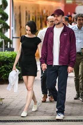June 1, 2026, Paris, France, France: Charlie McDowell and Lily Collins during the Roland-Garros 2026, French Open 2026, Grand Slam tennis tournament at Roland-Garros Stadium on June 01, 2026 in Paris, France. Paris France  - ZUMAm308 20260601_zsp_m308_062 Copyright: xMatthieuxMirvillex