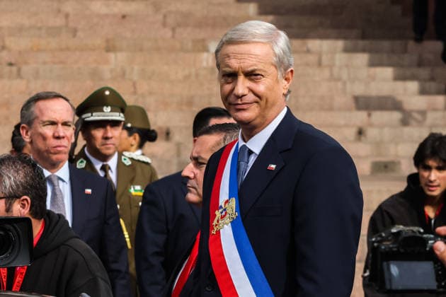 Chilean President Antonio Kast delivers his annual speech at the National Congress VALPARAISO, CHILE - JUNE 1: Chilean President Jose Antonio Kast leaves the Congress building after his annual address to the nation in Valparaiso, Chile on June 1, 2026. Cristobal Basaure Anadolu Valaparasio Chile. Editorial use only. Please get in touch for any other usage.  Copyright: x2026xAnadoluxCristobalxBasaurex