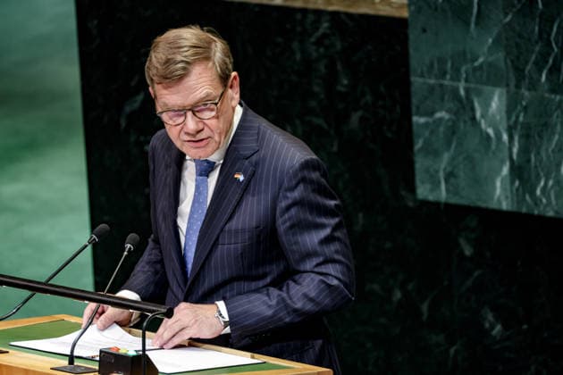 June 1, 2026, New York, New York, USA: GermanyÃ¢â‚¬â ¢s Federal Minister for Foreign Affairs JOHANN WADEPHUL addresses the UN General Assembly Plenary Debate on Strengthening the Role of Mediation in the Peaceful Settlement of Disputes, Conflict Prevention and Resolution at UNHQ in New York, as Member States renew calls for diplomacy and preventive action amid widening global conflicts. New York USA - ZUMAo116 20260601_znp_o116_003 Copyright: xBiancaxOterox