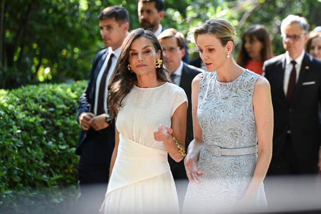 Spanish Royals Attends The 150Th Anniversary Of The First Diplomatic Mission Between Spain And Monaco in Madrid - 01 Jun 2026 Queen Letizia of Spain and Princess Charlene of Monaco visit the exhibitions marking the 150th anniversary of the first diplomatic mission between Spain and Monaco at the Royal Botanic Gardens. Madrid Spain Copyright: xAtilanoxGarciax xSOPAxImagesx photos20928