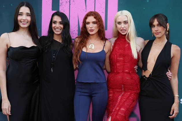 Los Angeles CA - JUNE 01 Zion Moreno, Sophia Ali, Bella Throne, Chloe Cherry, Izabel Pakzad at the Find Your Friends Special Screening on June 01, 2026. Credit: USA - ZUMAa123 20260601_zaa_a123_091 Copyright: xAdMediax