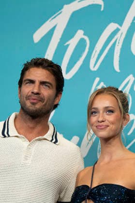 Todo Lo Que Nunca Fuimos - Premiere in Madrid, Spain - 01 Jun 2026 Maxi Iglesias and Margarida Corceiro attend the Todo lo que Ninca Fuimos premiere at the Luxury Palafox cinema. Madrid Spain Copyright: xAtilanoxGarciax xSOPAxImagesx photos20961