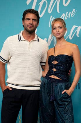 June 1, 2026, Madrid, Spain: Maxi Iglesias and Margarida Corceiro attend the Todo lo que Ninca Fuimos premiere at the Luxury Palafox cinema. Madrid Spain  - ZUMAs197 20260601_aaa_s197_216 Copyright: xAtilanoxGarciax