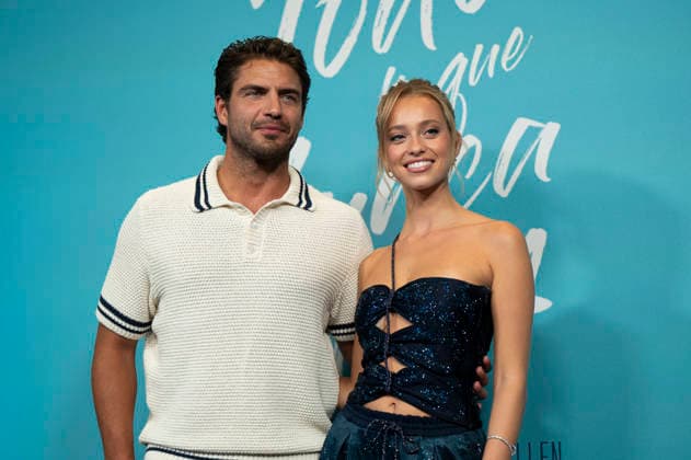June 1, 2026, Madrid, Spain: Maxi Iglesias and Margarida Corceiro attend the Todo lo que Ninca Fuimos premiere at the Luxury Palafox cinema. Madrid Spain  - ZUMAs197 20260601_aaa_s197_215 Copyright: xAtilanoxGarciax