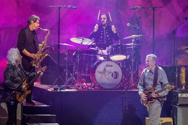 June 1, 2026, Salt Lake City, Ut, US: Ringo Starr and His All Starr Band, featuring Steve Luthaker, Warren Ham and Hamish Stuart Performs in Salt Lake City at The Eccles Theater Salt Lake City US  - ZUMAn274 20260601_fap_n274_001 Copyright: xMosesxNamkungx