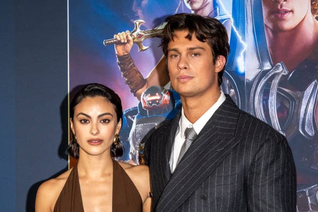 June 1, 2026, New York, United States: (L-R) Camila Mendes and Nicholas Galitzine attend Masters of the Universe Fan Screening at Regal Times Square on June 1, 2026 in New York City. New York United States - ZUMAs197 20260601_aaa_s197_354 Copyright: xRonxAdarx