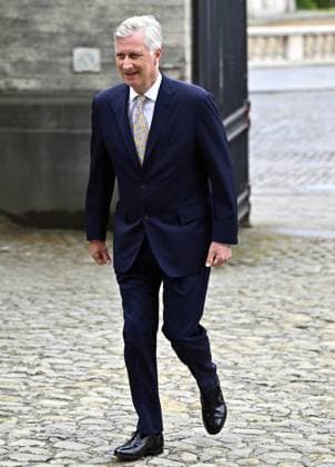 King Philippe - Filip of Belgium pictured on his way to a ceremony to award the Francqui-Collen Prize scientific award in Biological and Medical Sciences for 2026, Tuesday 02 June 2026 in Brussels. The scientific prize, which is often referred to as the Belgian Nobel Prize , is awarded by The Francqui Foundation and is worth 250.000 euros.  ERICxLALMAND 175709763