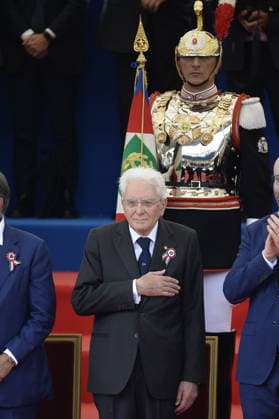 Foto IPP Marco Mattei Roma 02 06 2026 80 Anniversario della Festa della Repubblica la Rivista Militare ai Fori Imperiali nella foto Sergio Mattarella Italy Photo Press - World Copyright . *** Photo IPP Marco Mattei Rome 02 06 2026 80 Anniversary of Republic Day the Military Review at the Imperial Forums in the photo Sergio Mattarella Italy Photo Press World Copyright 