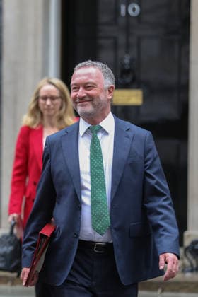 Cabinet Meeting in Downing Street in London LONDON, UNITED KINGDOM - JUNE 02: Secretary of State for Housing, Communities and Local Government Steve Reed arrives in Downing Street to attend the weekly Cabinet meeting in London, United Kingdom on June 02, 2026. Zeynep Demir Anadolu London United Kingdom. Editorial use only. Please get in touch for any other usage.  Copyright: x2026xAnadoluxZeynepxDemirx