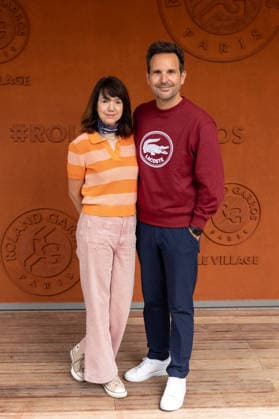 RG26 - French Open - People Village Day 10 NB Delphine McCarty, Christophe Michalak attends the Village day 10 during the 2026 French Open at Roland Garros on June 02, 2026 in Paris, France. Photo by Nasser Berzane ABACAPRESS.COM  Copyright: xBerzanexNasser ABACAx