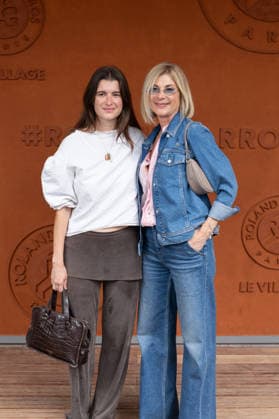 RG26 - French Open - People Village Day 10 NB Oriane Deschamps, Michelle Laroque attends the Village day 10 during the 2026 French Open at Roland Garros on June 02, 2026 in Paris, France. Photo by Nasser Berzane ABACAPRESS.COM  Copyright: xBerzanexNasser ABACAx