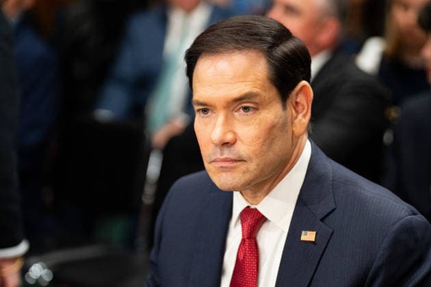 Secretary of State Marco Rubio UNITED STATES - JUNE 2: Secretary of State Marco Rubio prepares to testify to the Senate Foreign Relations Committee hearing on the budget request for the State Department in the Dirksen Senate Office Building on Tuesday, June 2, 2026. (Bill Clark CQ Roll Call) Washington DC United States EDITORIAL USE ONLY Copyright: x 2026xCQxRollxCallx BillxClarkx rollcallpix171283