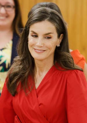 02-06-2026 Queen Letizia receives during a meeting with the representation of the online community and training platform Mamis Digitales , at the palace Zarzuela in Madrid. No Spain Â  Copyright: xPPEx