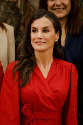 02-06-2026 Queen Letizia receives during a meeting with the representation of the online community and training platform Mamis Digitales , at the palace Zarzuela in Madrid. No Spain Â  Copyright: xPPEx