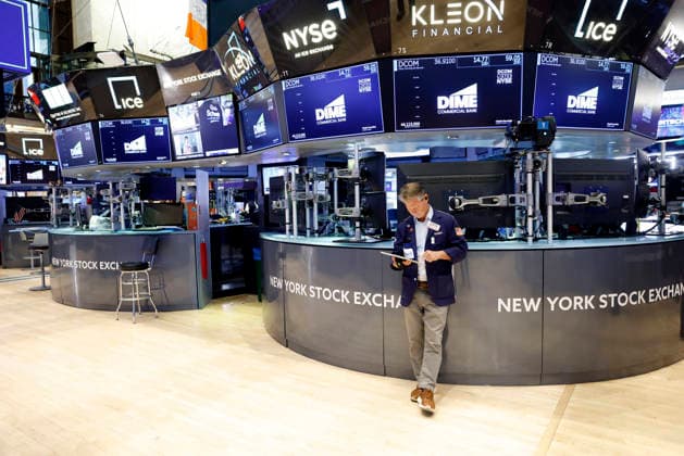 Traders work on the floor of the New York Stock Exchange on Wall Street on Tuesday, June 2, 2026 in New York City. According to Tuesday s Job Openings and Labor Turnover Survey, Job openings surged in April to reach their highest level since May 2024.  NYP20260602117 JOHNxANGELILLO