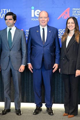 Alberto of Monaco presides over the 10th Anniversary Event of the Prince Albert II of Monaco Foundation in Spain Diego del Alcázar Benjumea, Executive Vice President of IE University, and Alberto II of Monaco during the 10th Anniversary Event of the Prince Albert II of Monaco Foundation in Spain, June 2, 2026, in Madrid Spain FAMOUS FOUNDATION ANNIVERSARY ROYALTY José Madrid Madrid Madrid Spain  Copyright: xJosÃ xOlivax 7566761