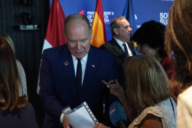 H.S.H. Prince Albert II of Monaco presides over the 10th Anniversary Ceremony of the Prince Albert II of Monaco Foundation in Spain, at IE University, Madrid, June 2, 2026 Cordon Press 