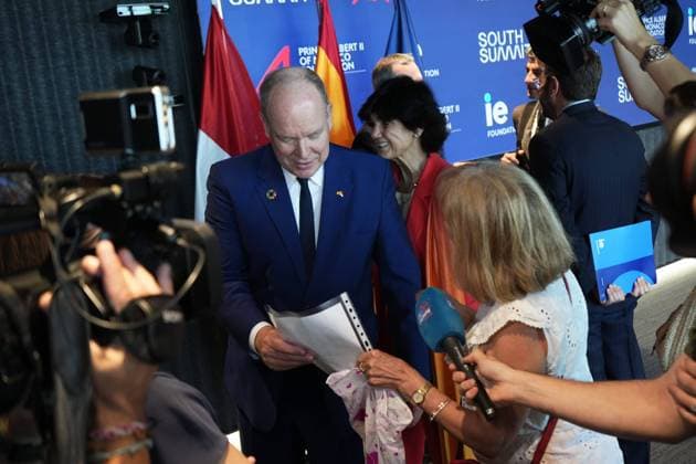 H.S.H. Prince Albert II of Monaco presides over the 10th Anniversary Ceremony of the Prince Albert II of Monaco Foundation in Spain, at IE University, Madrid, June 2, 2026 Cordon Press 