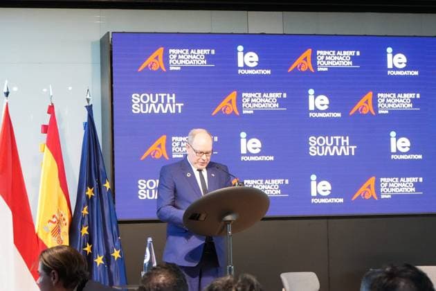 H.S.H. Prince Albert II of Monaco presides over the 10th Anniversary Ceremony of the Prince Albert II of Monaco Foundation in Spain, at IE University, Madrid, June 2, 2026 Cordon Press 